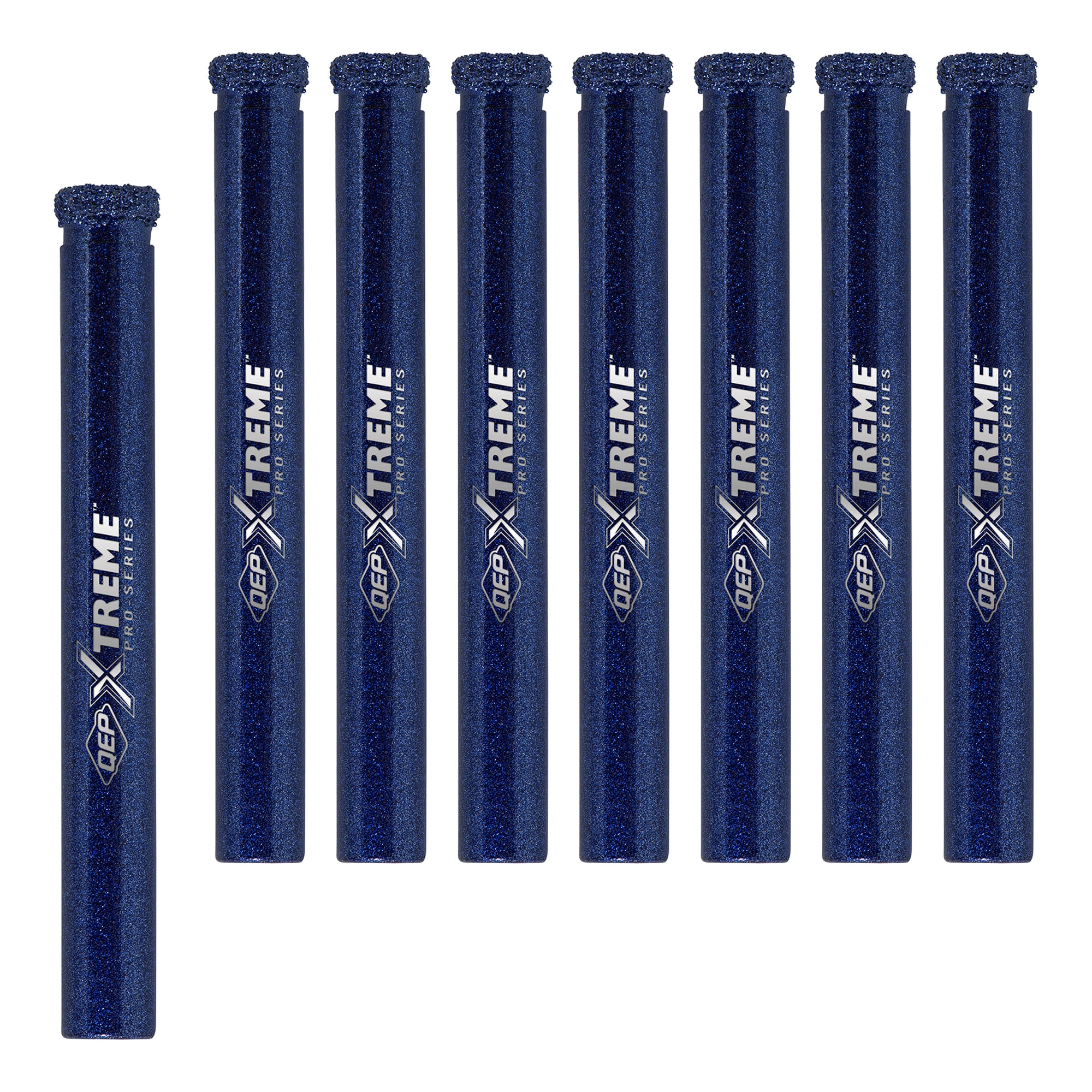 Xtreme 1/4" Pro Wet/Dry Diamond Hole Saw (8 pack) - 1
