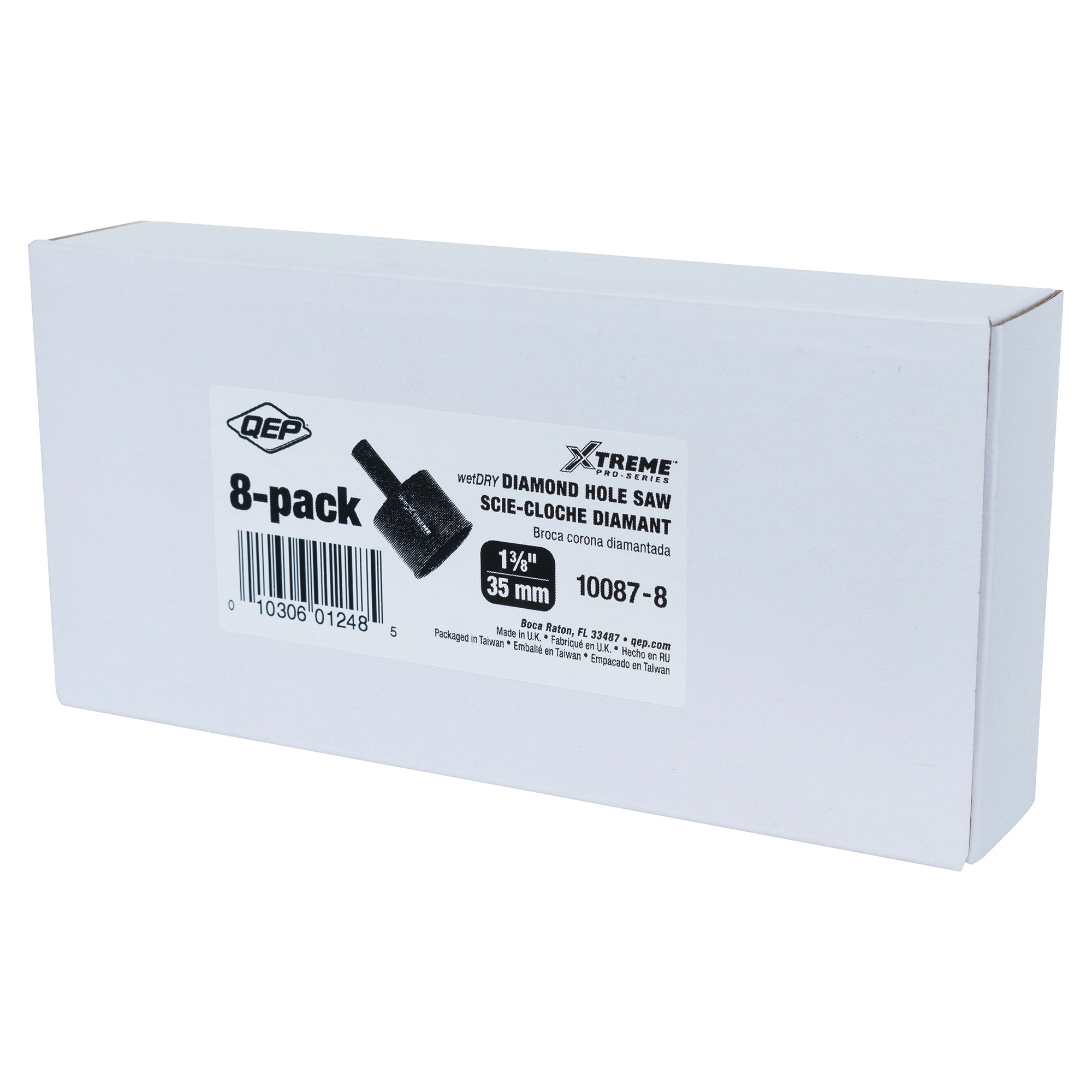 Xtreme 1-3/8" Pro Wet/Dry Diamond Hole Saw (8 pack) - 8