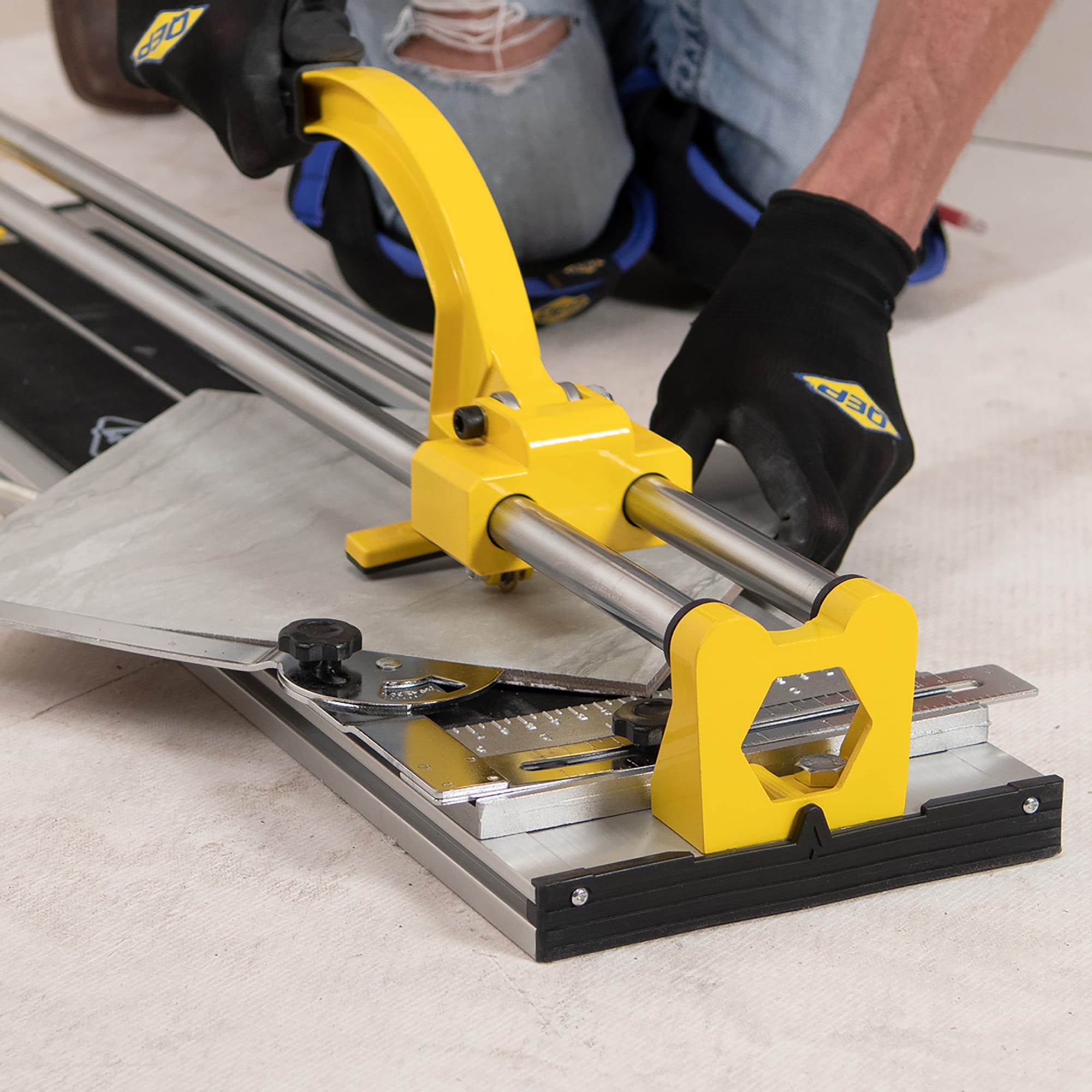 7/8" Titanium Coated Tile Cutter Scoring Wheel w/ Bolt & Lock Nut - 2