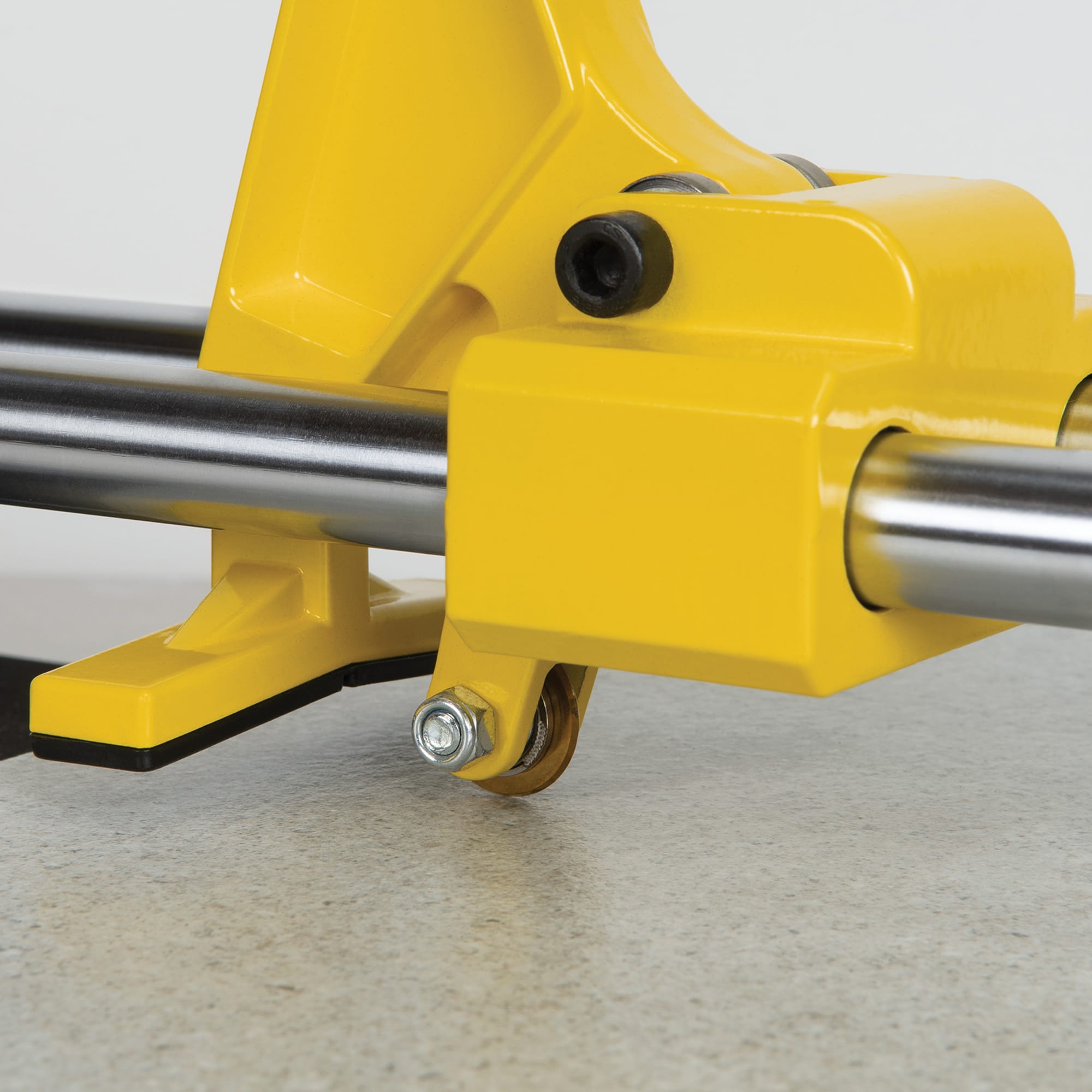 7/8" Titanium Coated Tile Cutter Scoring Wheel w/ Bolt & Lock Nut - 3