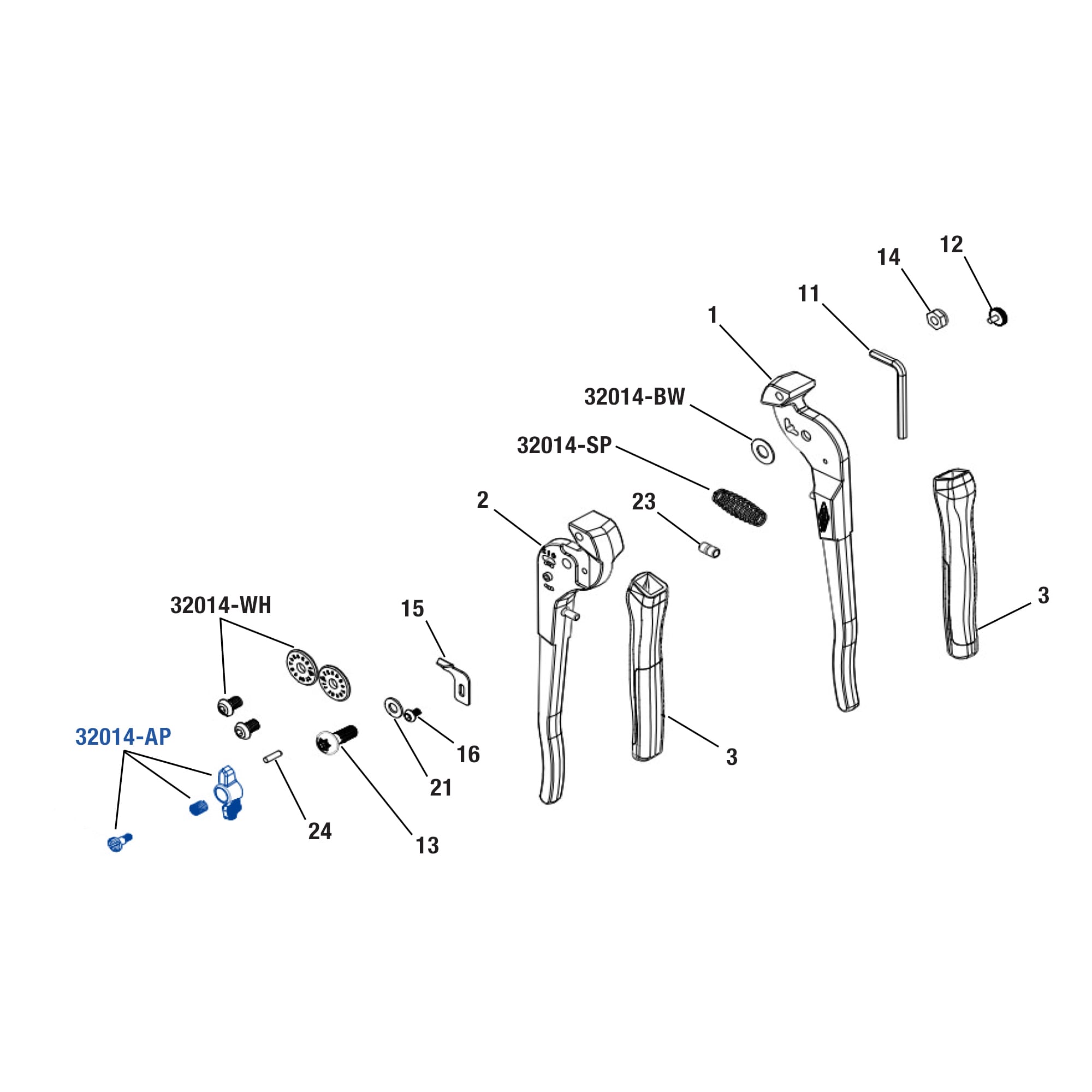 Adjustment Pin for 32014 Xtreme Pro Control Glass Tile Nipper - 4