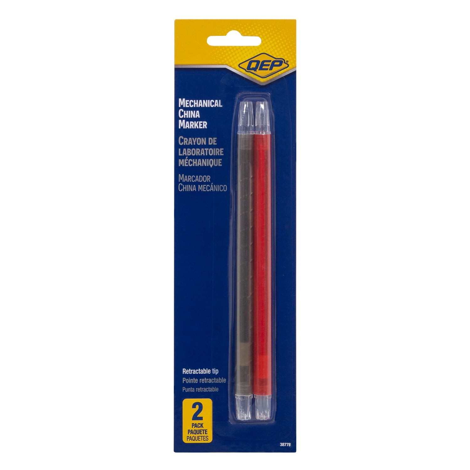 Mechanical China Markers Red/Black (2 pack) - 6
