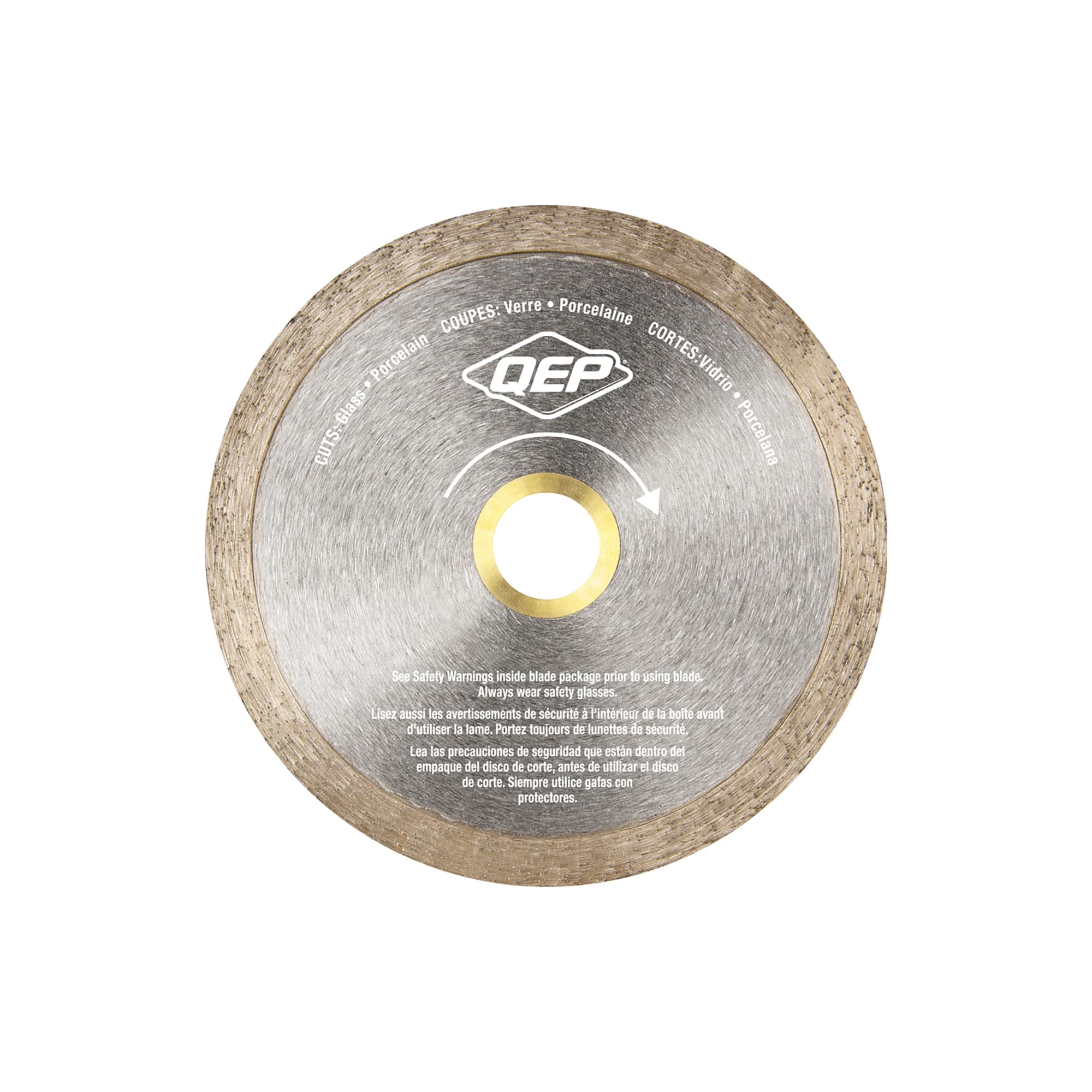 4" Continuous Rim Glass Cutting Blade - 4