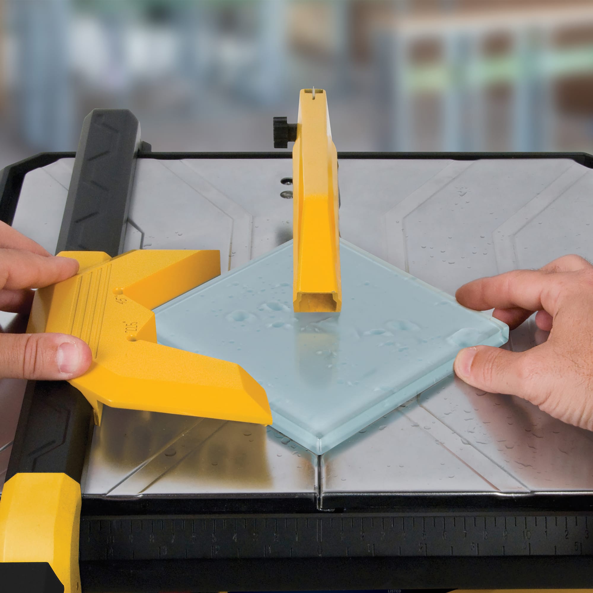 7" Continuous Rim%2C Premium Diamond Saw Blade for Glass Tile Wet Cuts - 3