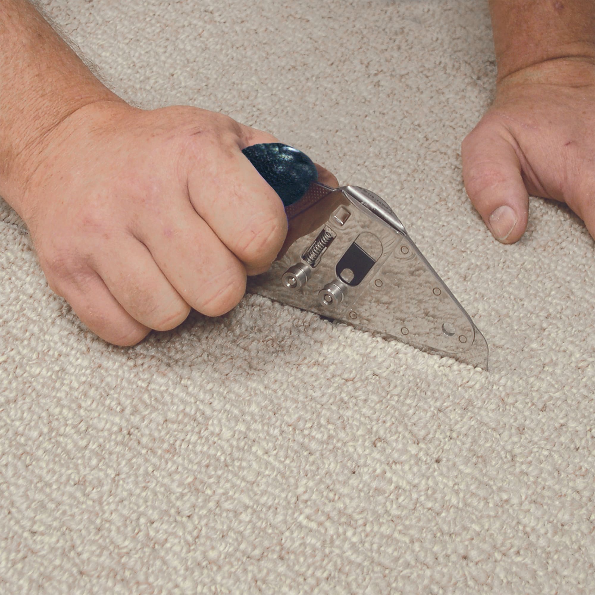 Golden Touch Loop Pile Carpet Cutter with 2 Blades - 2