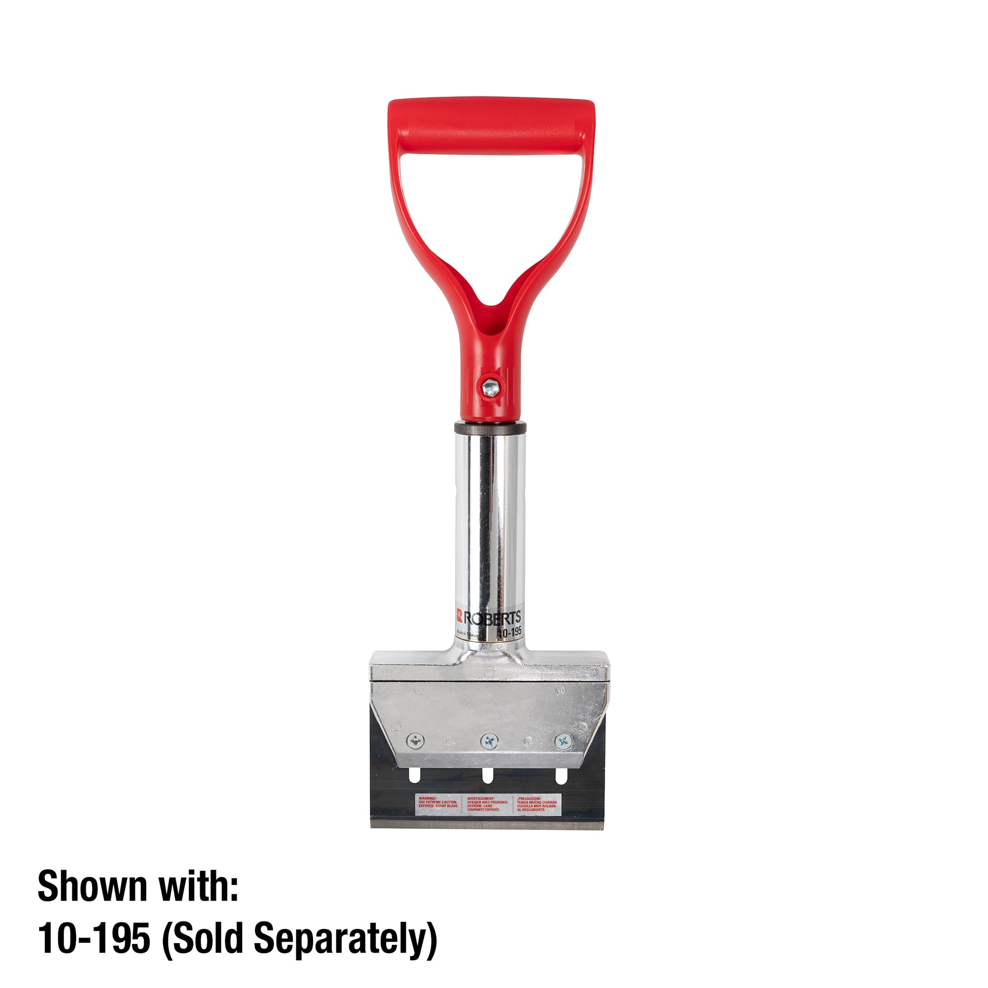 6" Hardened Steel Scraper Blade - 3