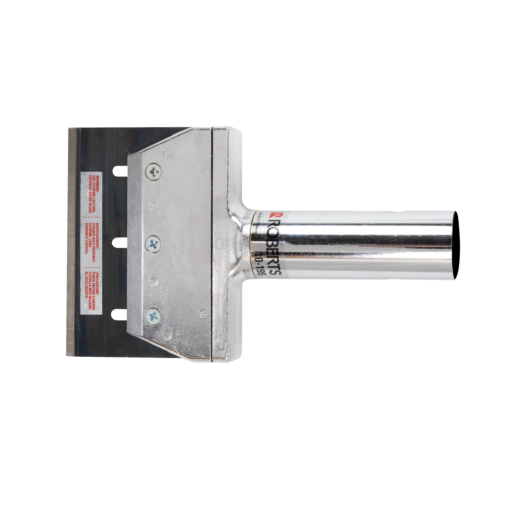 6" Hardened Steel Scraper Blade - 4