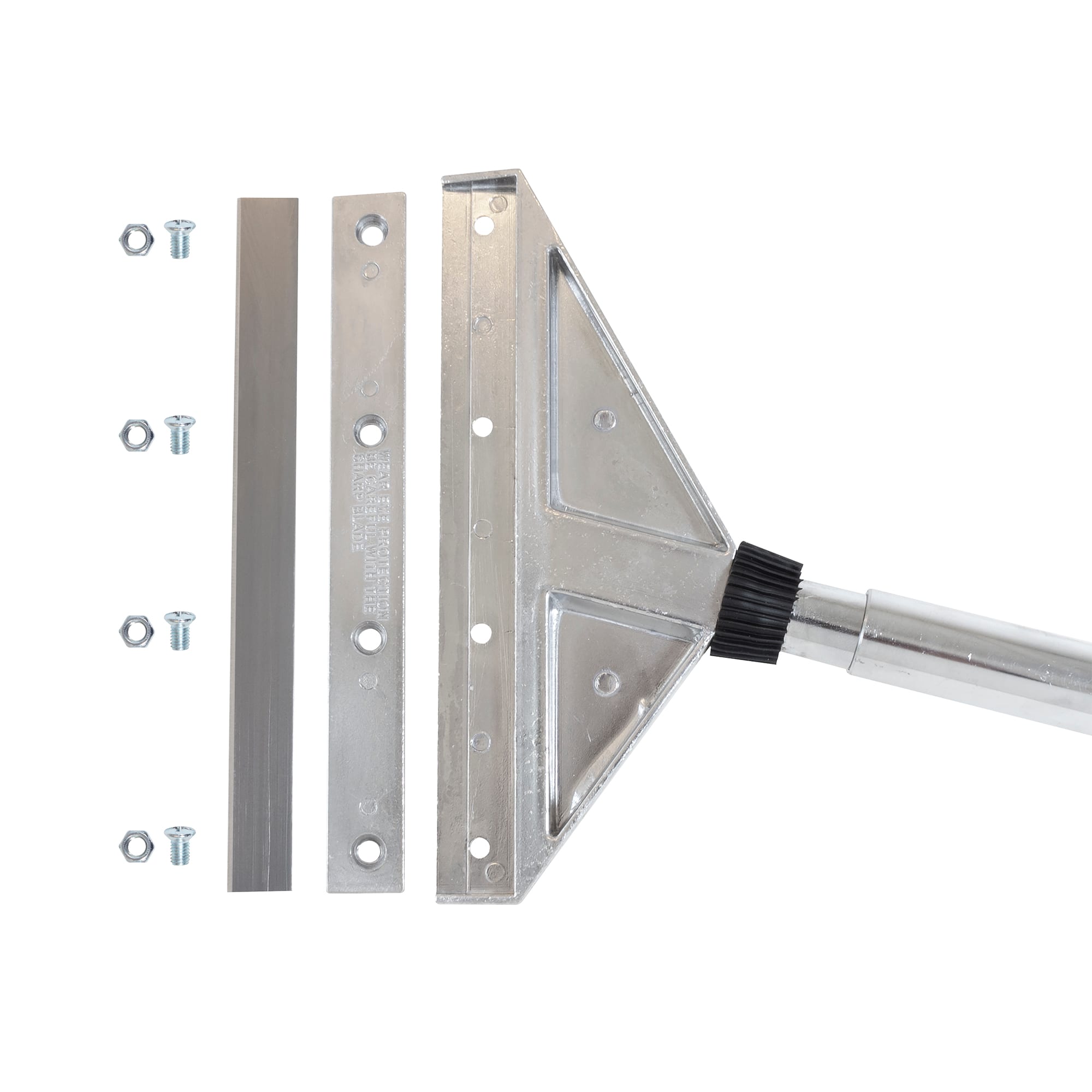 Retainer Plate for 8" Stand-Up Scraper 10-296 (includes 4 screws) - 2