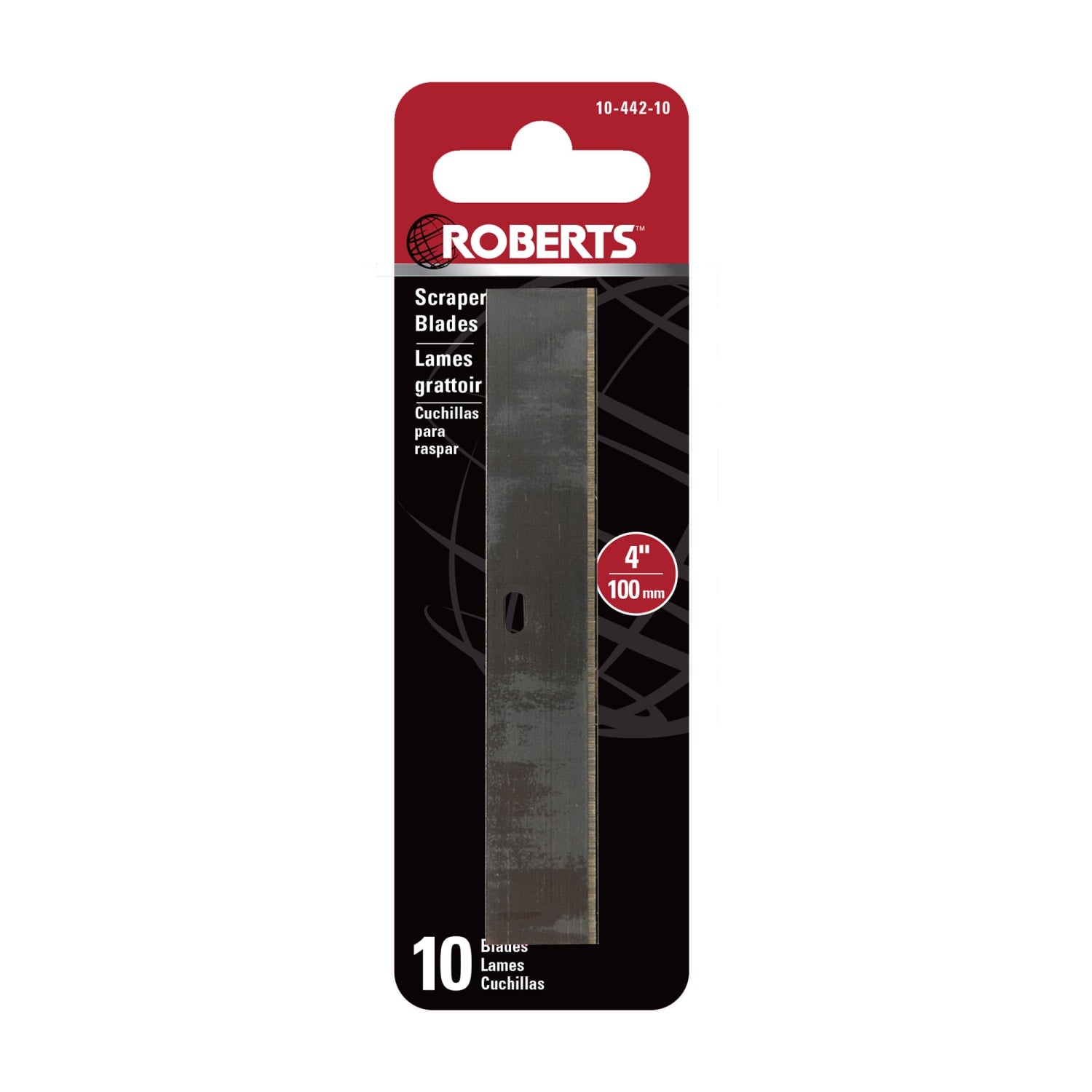 Floor and Wall Scraper Blades (10 pack) - 4
