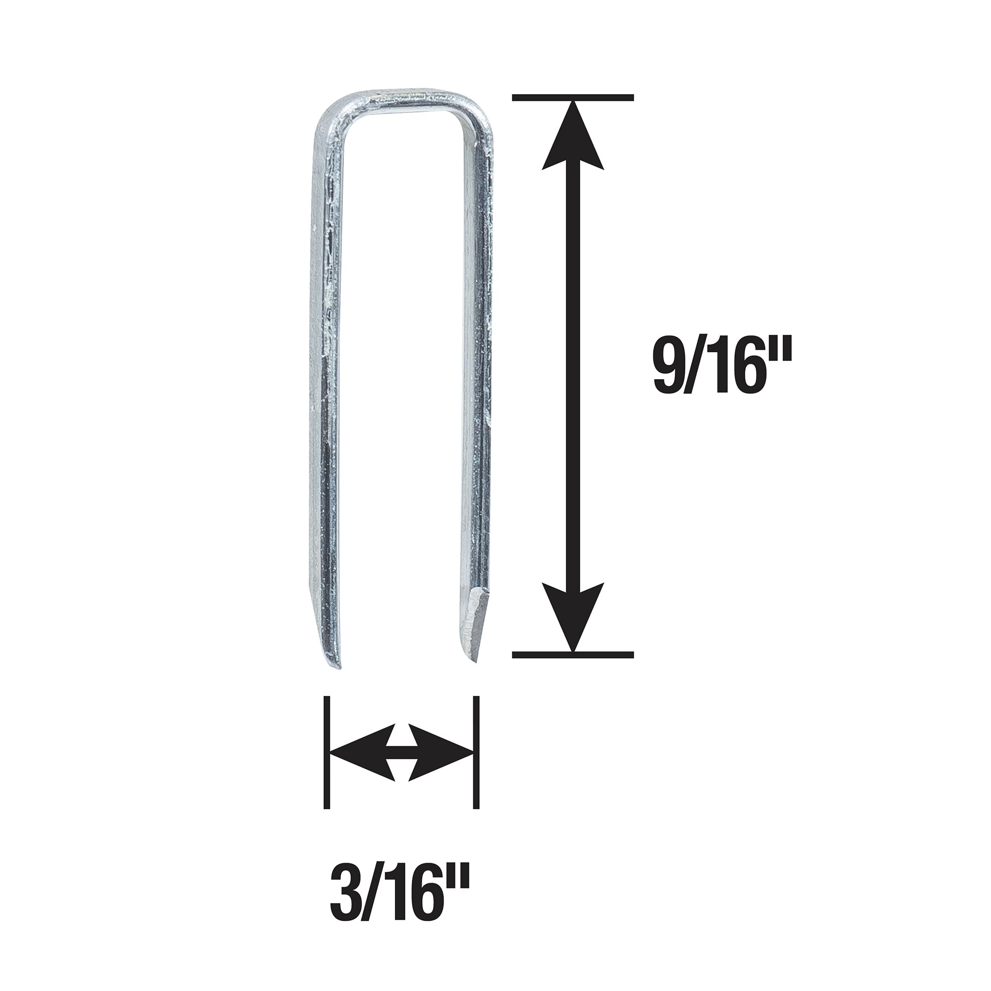 9/16" Divergent Point Staples (5000 pack) - 2