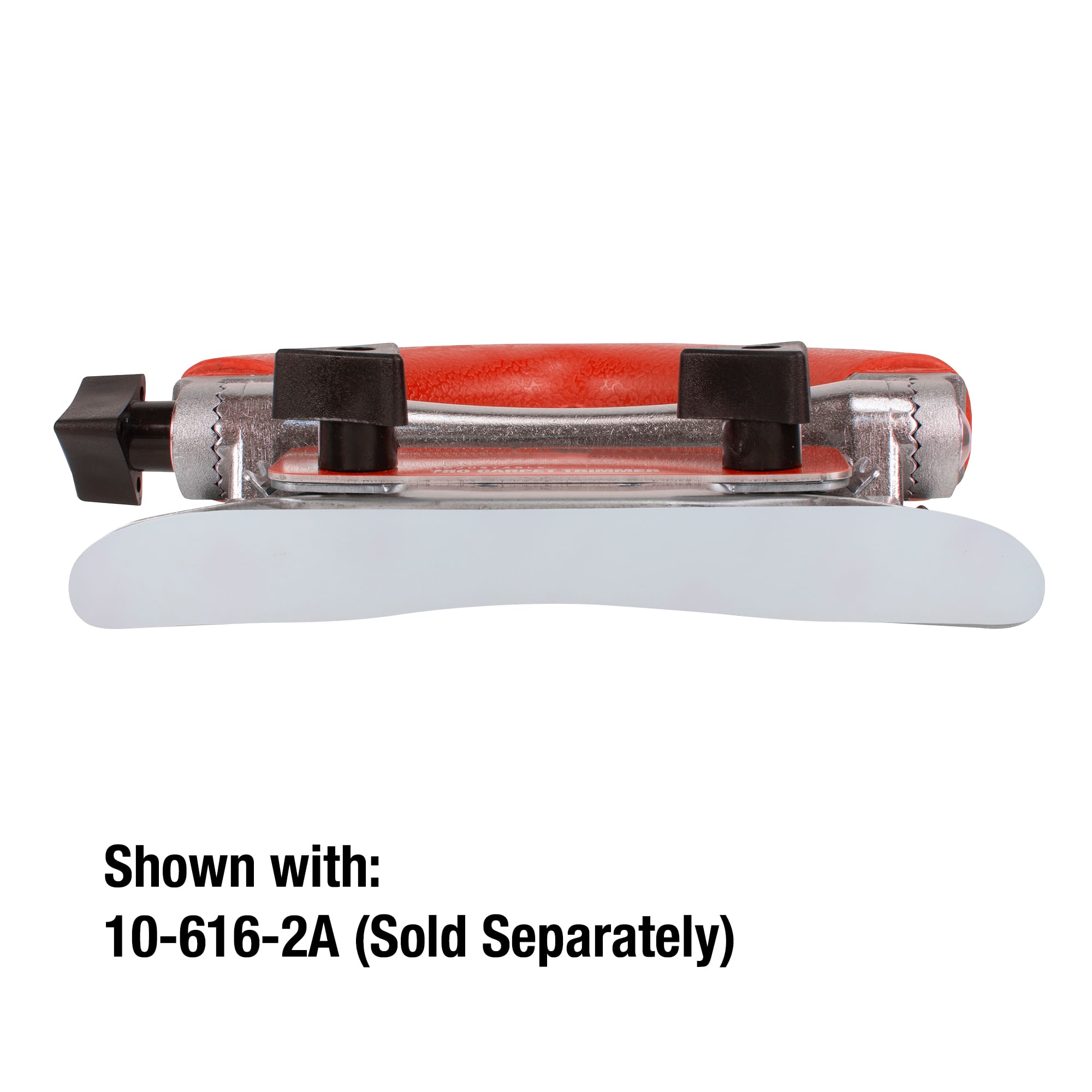 Flat Trim Delrin Guide for 10-616-2A Carpet Trimmer (12 pack) - 2