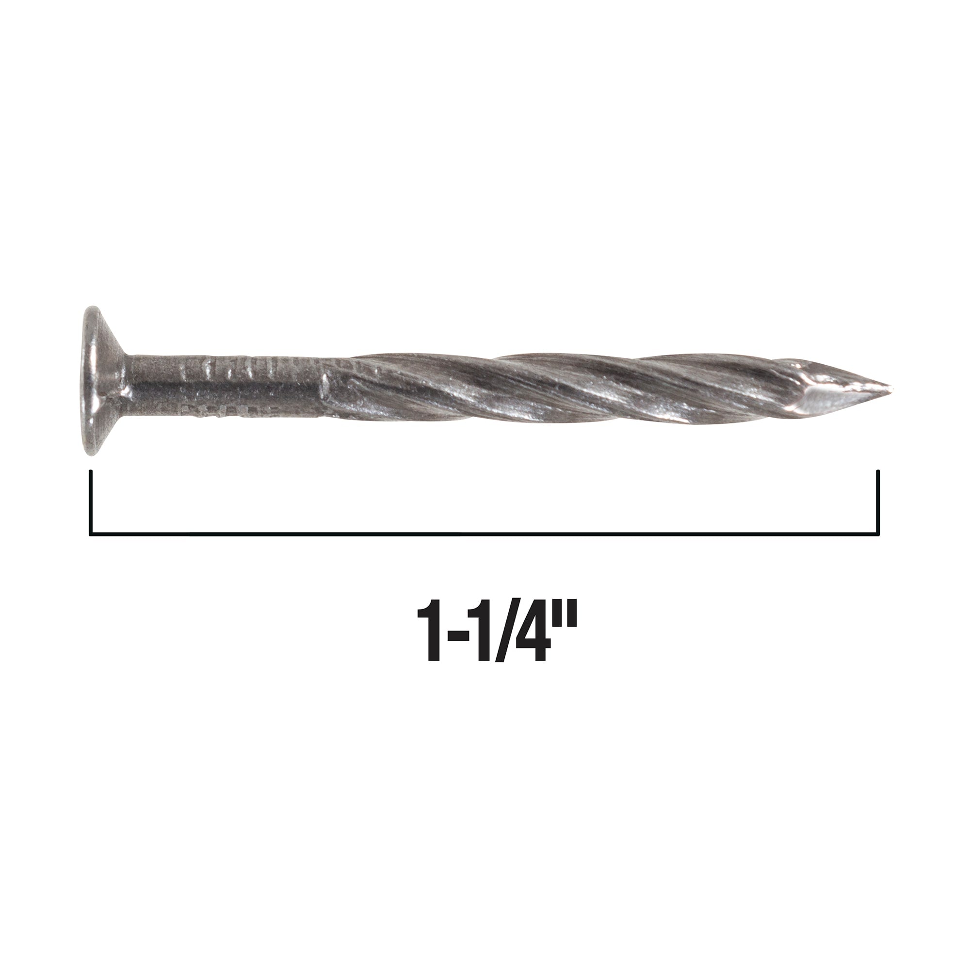 12.5-Gauge Elasticel (Acoustical) Nails - 1-1/4" (5 lb. bag) - 2