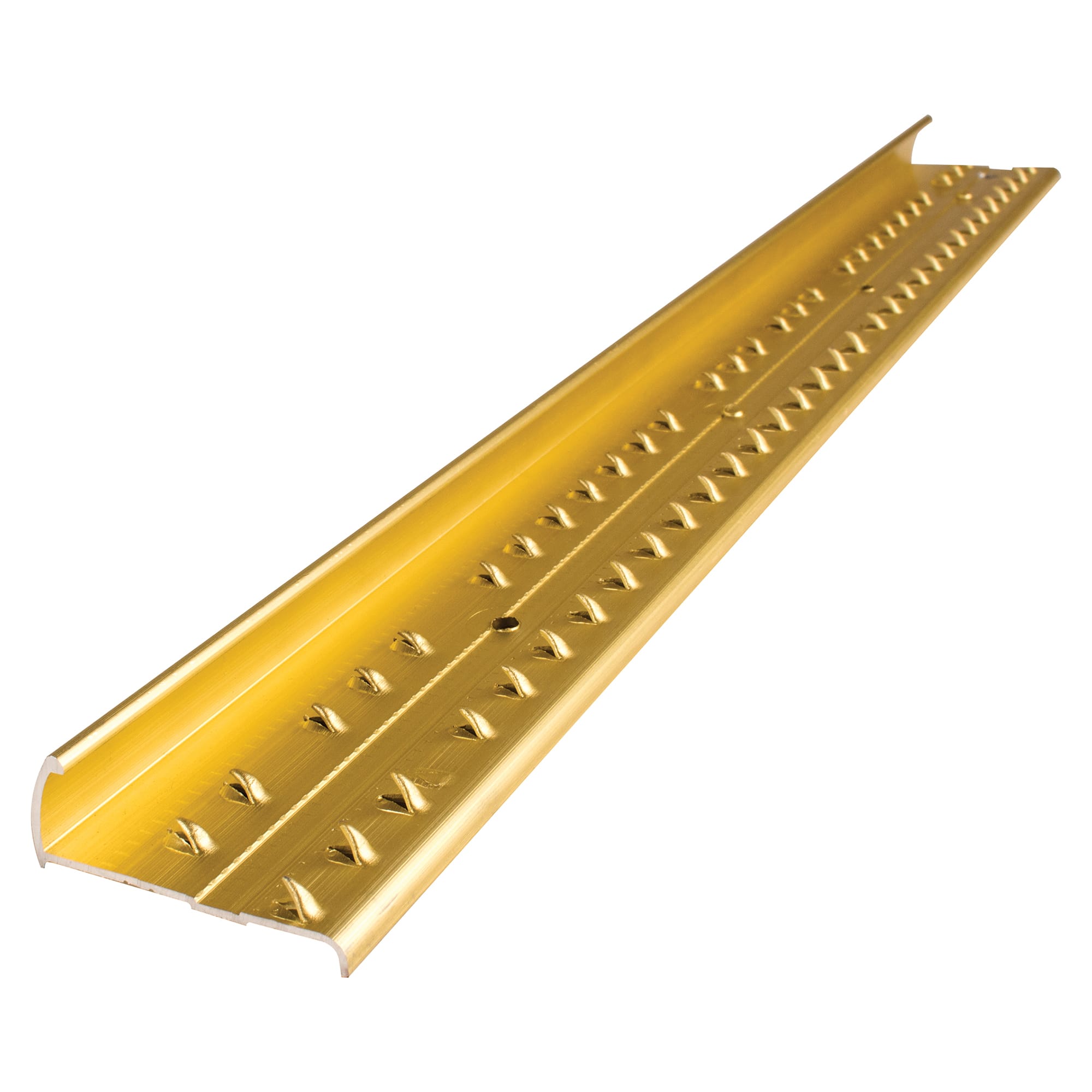 Hammered Carpet Gripper - Threshold Satin Brass (12 pack) - 1