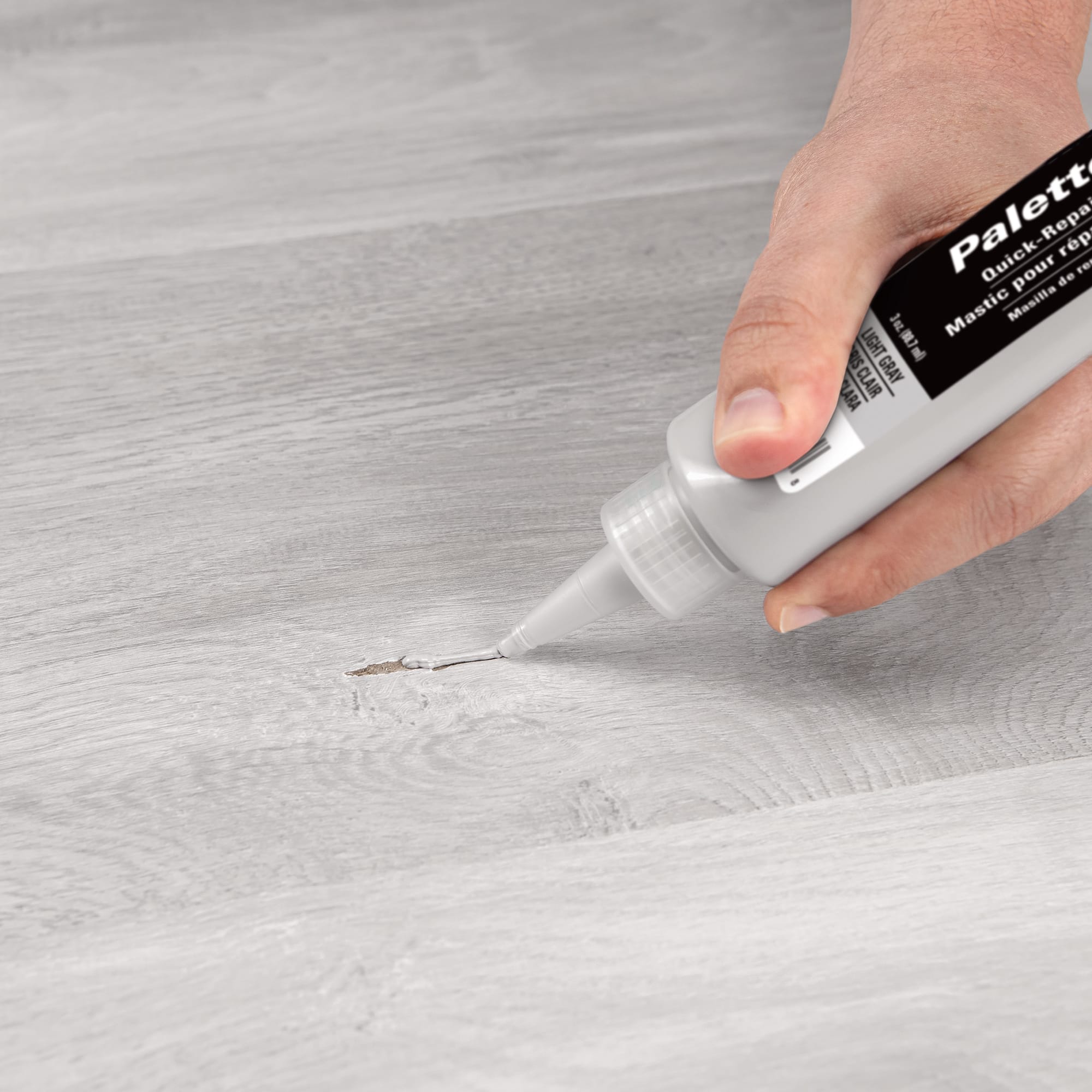 Palette Quick-Repair Putty for Wood%2C Laminate & Vinyl - Light Gray - 3