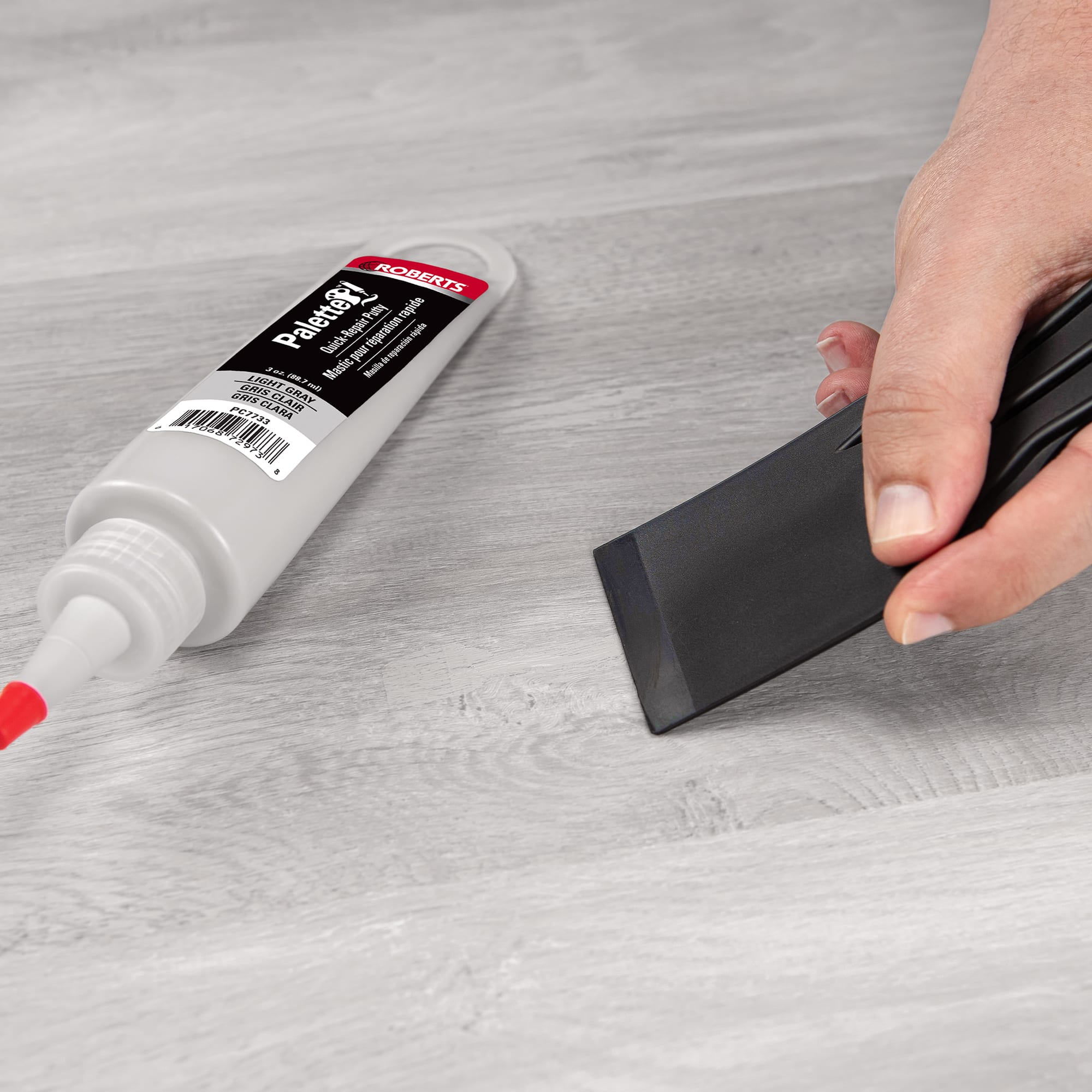 Palette Quick-Repair Putty for Wood%2C Laminate & Vinyl - Light Gray - 4