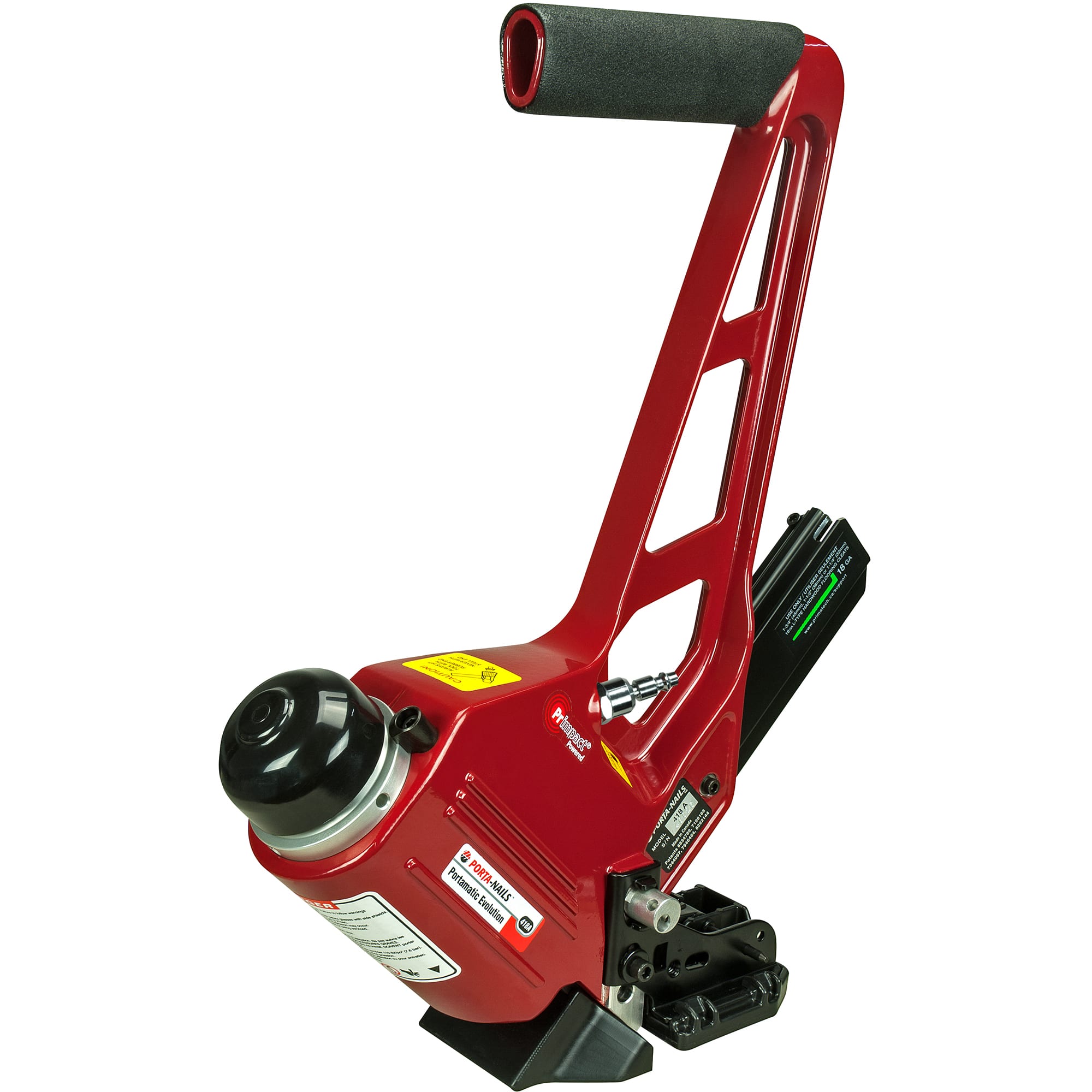 Portamatic Evolution Pneumatic 18-Gauge L-Cleat Flooring Nailer - 1