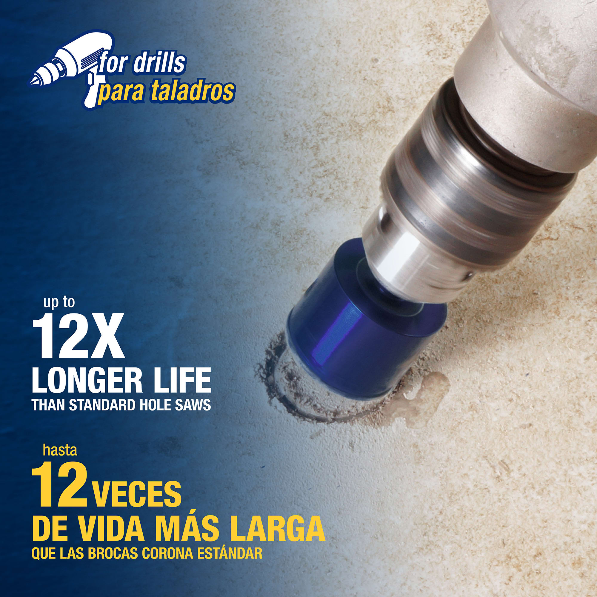 Xtreme 1-3/8" Pro Wet/Dry Diamond Hole Saw (8 pack) - 3