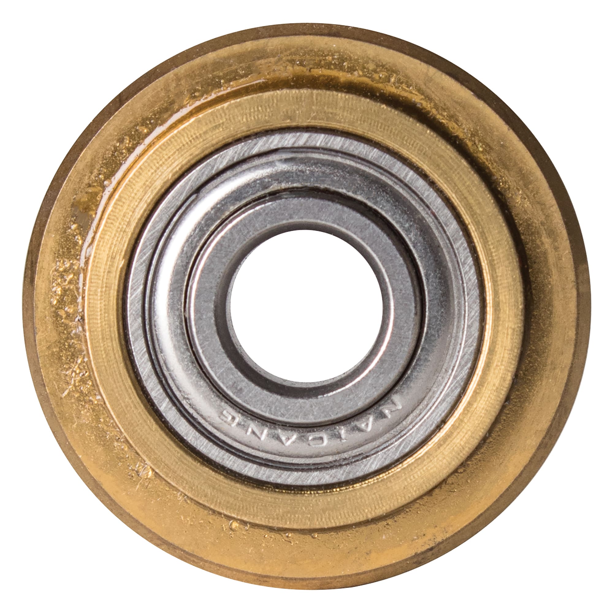 7/8" Titanium Coated Tile Cutter Scoring Wheel with Ball Bearings - 1