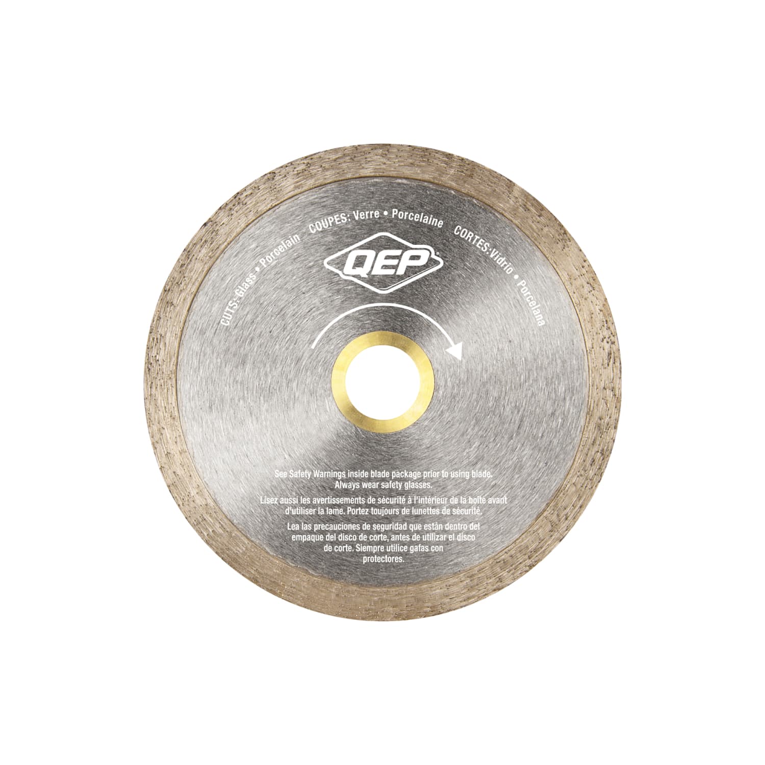 4" Continuous Rim Glass Cutting Blade  - 4