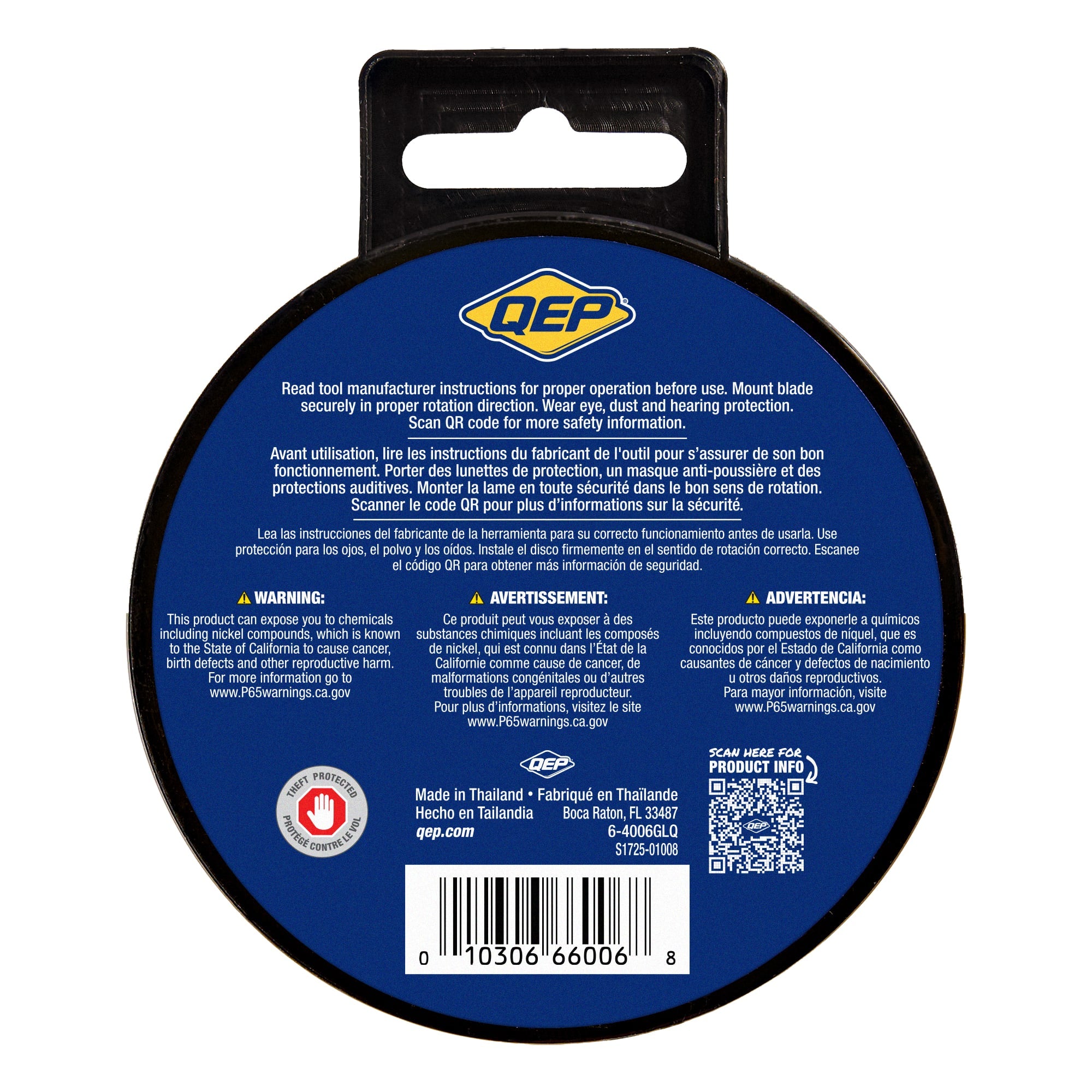 4" Diamond Saw Blade for Glass Tile%2C Wet/Dry - 8