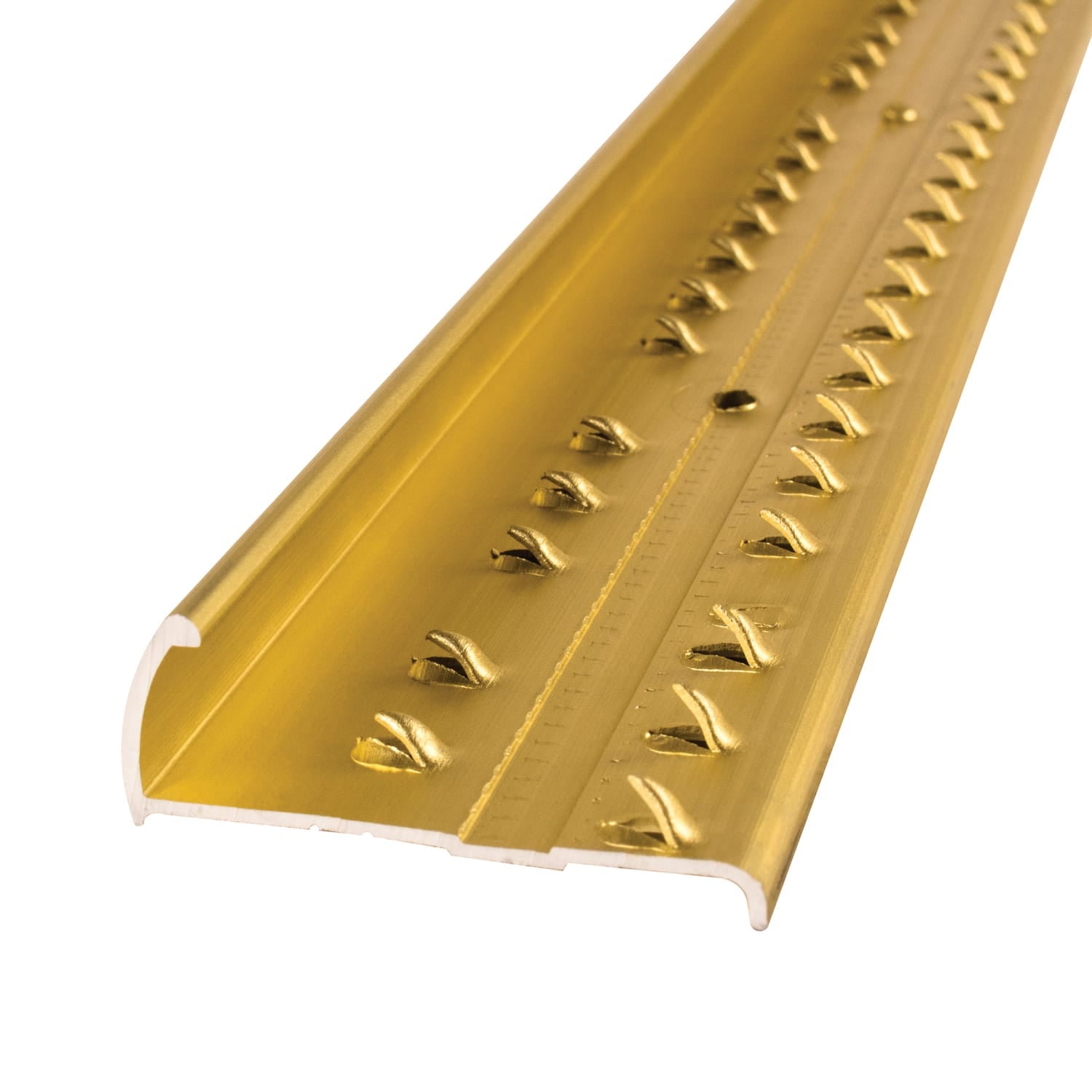 Hammered Carpet Gripper - Threshold Satin Brass (12 pack) - 2