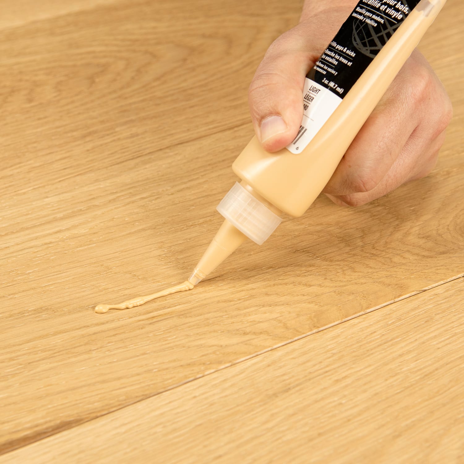 Repair Putty for Wood%2C Laminate%2C Vinyl - Light Wood Color (3 oz.) - 2