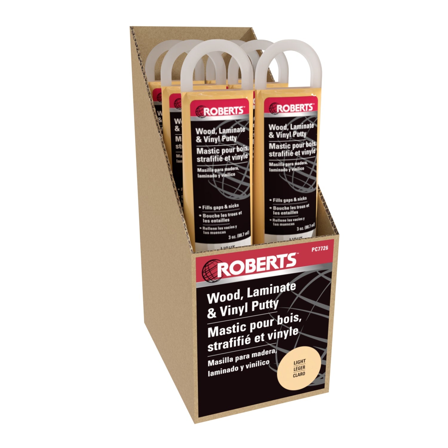 Repair Putty for Wood%2C Laminate%2C Vinyl - Light Wood Color (3 oz.) - 6