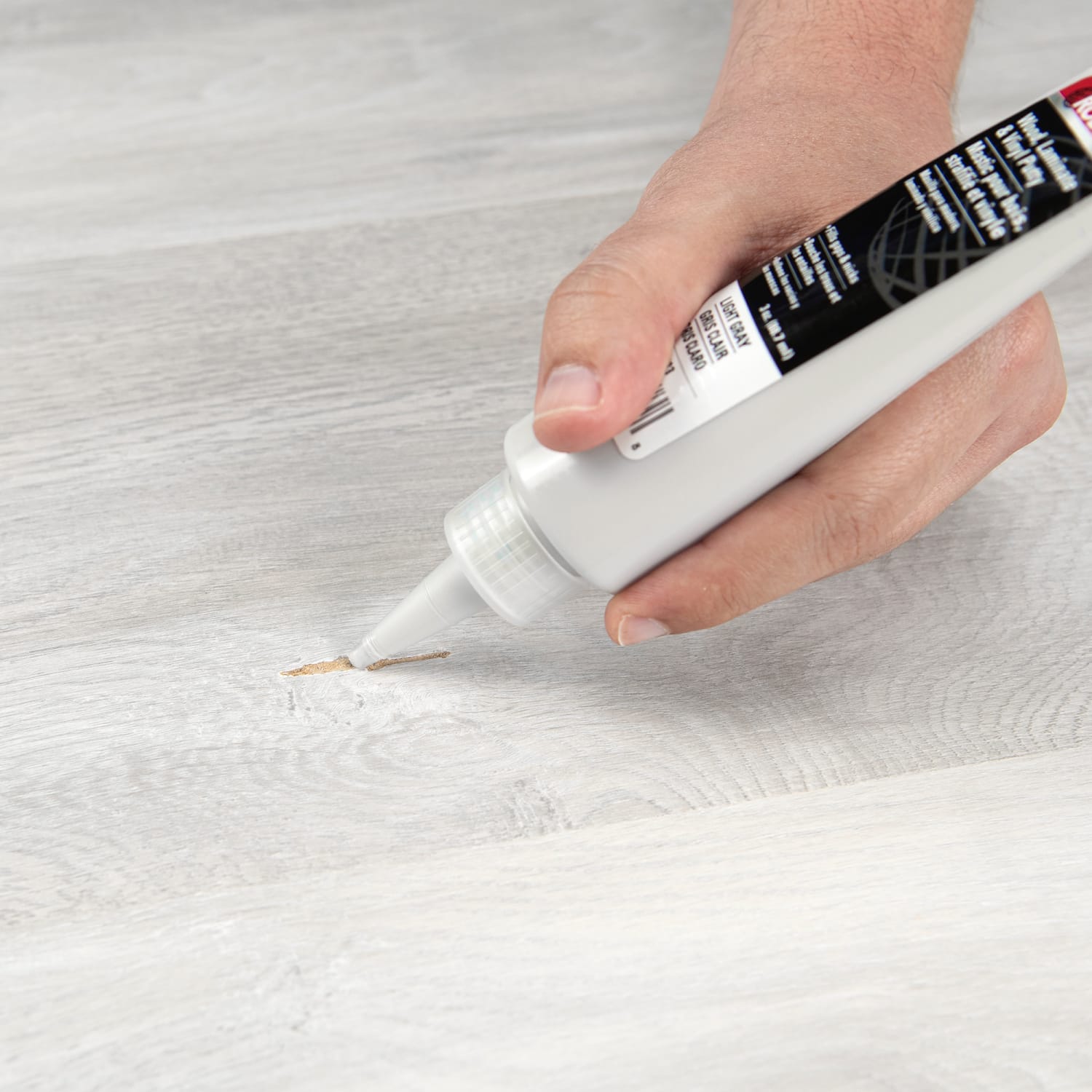 Repair Putty for Wood%2C Laminate and Vinyl - Light Gray (3 oz.) - 2