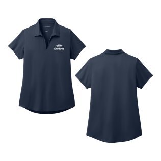Navy polo shirts womens hotsell